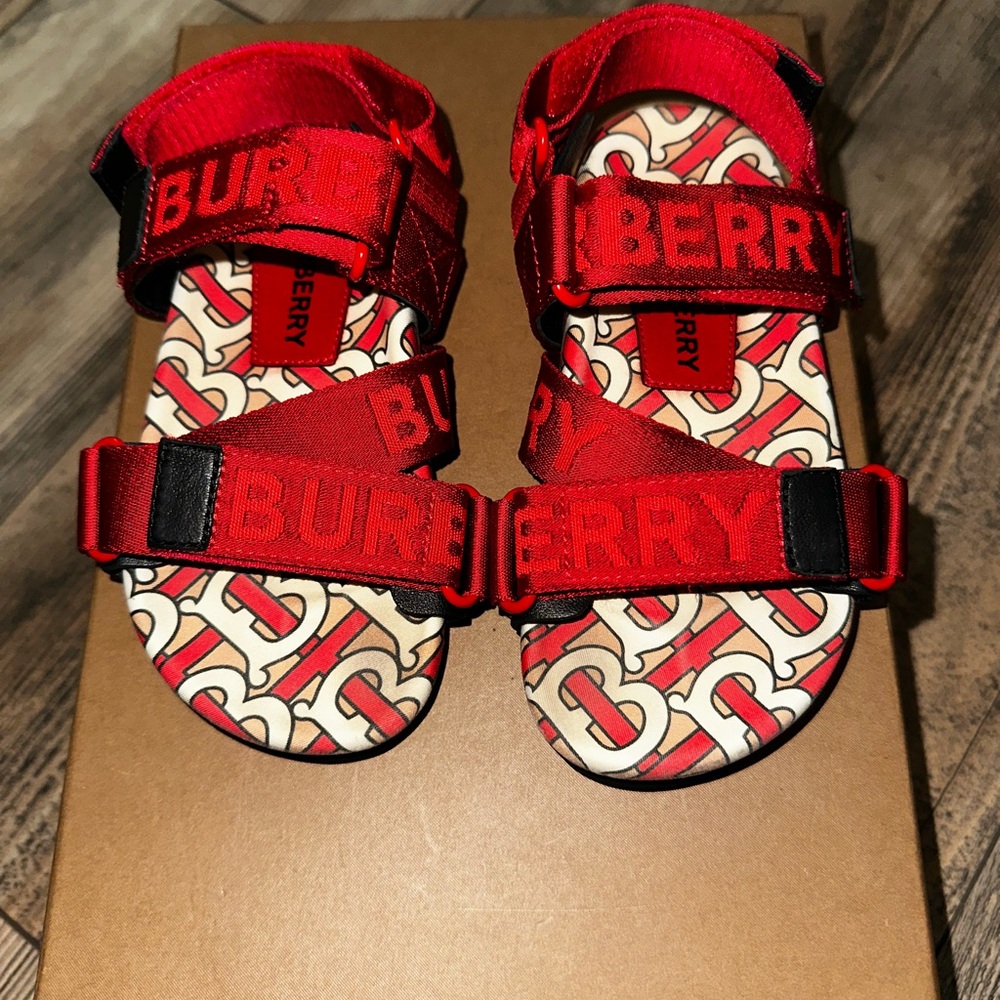 Burberry monogram Sandals